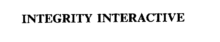 INTEGRITY INTERACTIVE