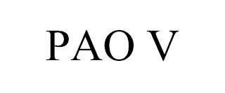 PAO V