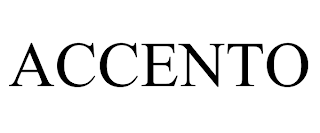 ACCENTO