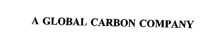 A GLOBAL CARBON COMPANY