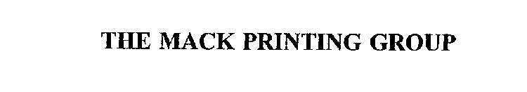 THE MACK PRINTING GROUP