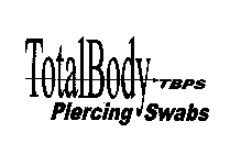 TOTALBODY TBPS PIERCING SWABS