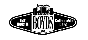 BOYD'S HOT RODS AND COLLECTABLE CARS