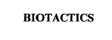 BIOTACTICS