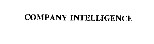 COMPANY INTELLIGENCE