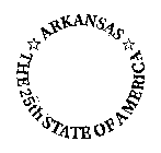 ARKANSAS THE 25TH STATE OF AMERICA