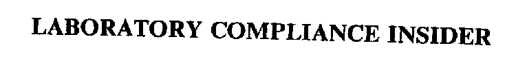 LABORATORY COMPLIANCE INSIDER