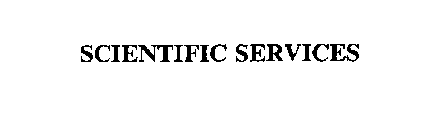 SCIENTIFIC SERVICES