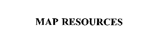 MAP RESOURCES