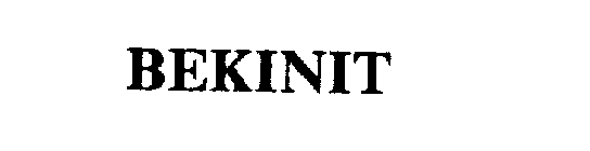 BEKINIT