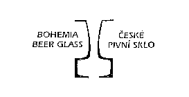 BOHEMIA BEER GLASS CESKE PIVNI SKLO