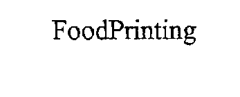 FOOD PRINTING