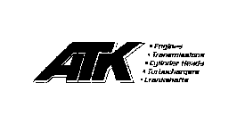 ATK ENGINES TRANSMISSIONS CYLINDER HEADS TURBOCHARGERS CRANKSHAFTS