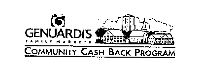 G GENUARDI'S FAMILY MARKETS COMMUNITY CASH BACK PROGRAM