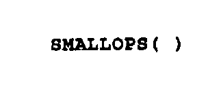 SMALLOPS( )