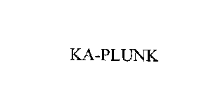 KA-PLUNK