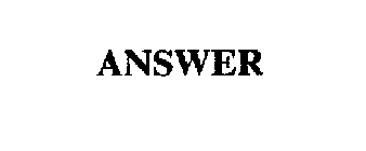 ANSWER