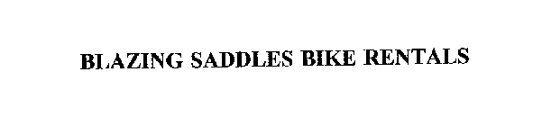 BLAZING SADDLES BIKE RENTALS