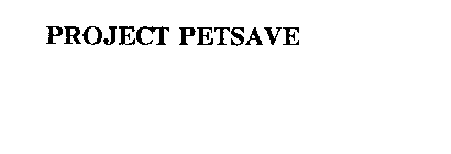 PROJECT PETSAVE