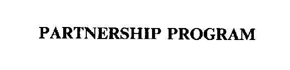 PARTNERSHIP PROGRAM