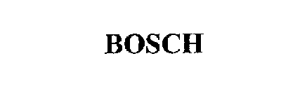 BOSCH