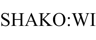 SHAKO:WI