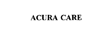 ACURA CARE