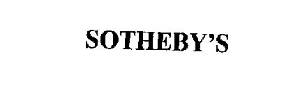 SOTHEBY'S