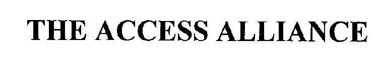 THE ACCESS ALLIANCE