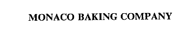 MONACO BAKING COMPANY