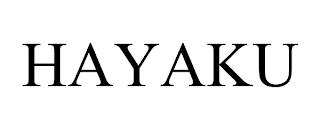HAYAKU
