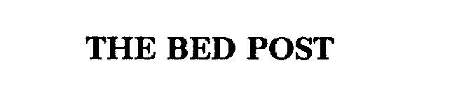 THE BED POST