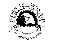 SURE-GRIP A GUARANTEED GRIP ON EVERY SWING