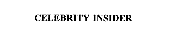CELEBRITY INSIDER