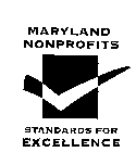 MARYLAND NONPROFITS STANDARDS FOR EXCELLENCE