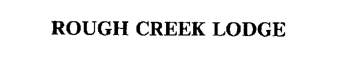 ROUGH CREEK LODGE