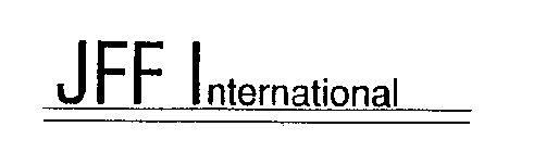 JFF INTERNATIONAL