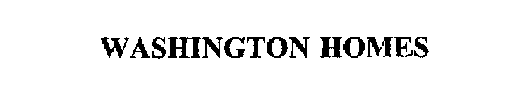 WASHINGTON HOMES