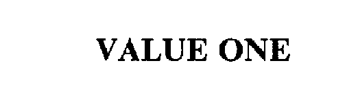 VALUE ONE