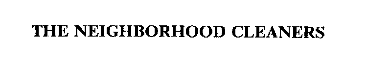 THE NEIGHBORHOOD CLEANERS