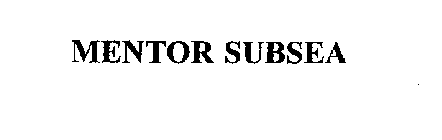MENTOR SUBSEA