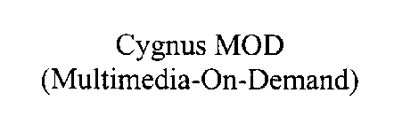 CYGNUS MOD (MULTIMEDIA-ON-DEMAND)