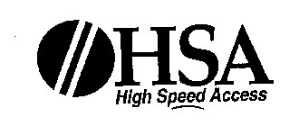 HSA HIGH SPEED ACCESS