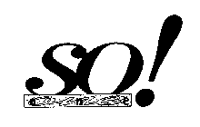SO! ONE