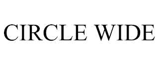 CIRCLE WIDE