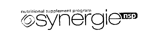 SYNERGIE NSP NUTRITIONAL SUPPLEMENT PROGRAM