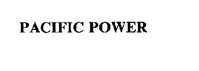 PACIFIC POWER