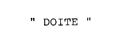 DOITE