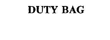 DUTY BAG