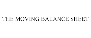 THE MOVING BALANCE SHEET